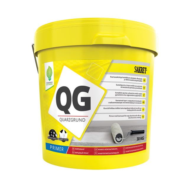 Sakret grunts QG baltā kvarca 5 kg